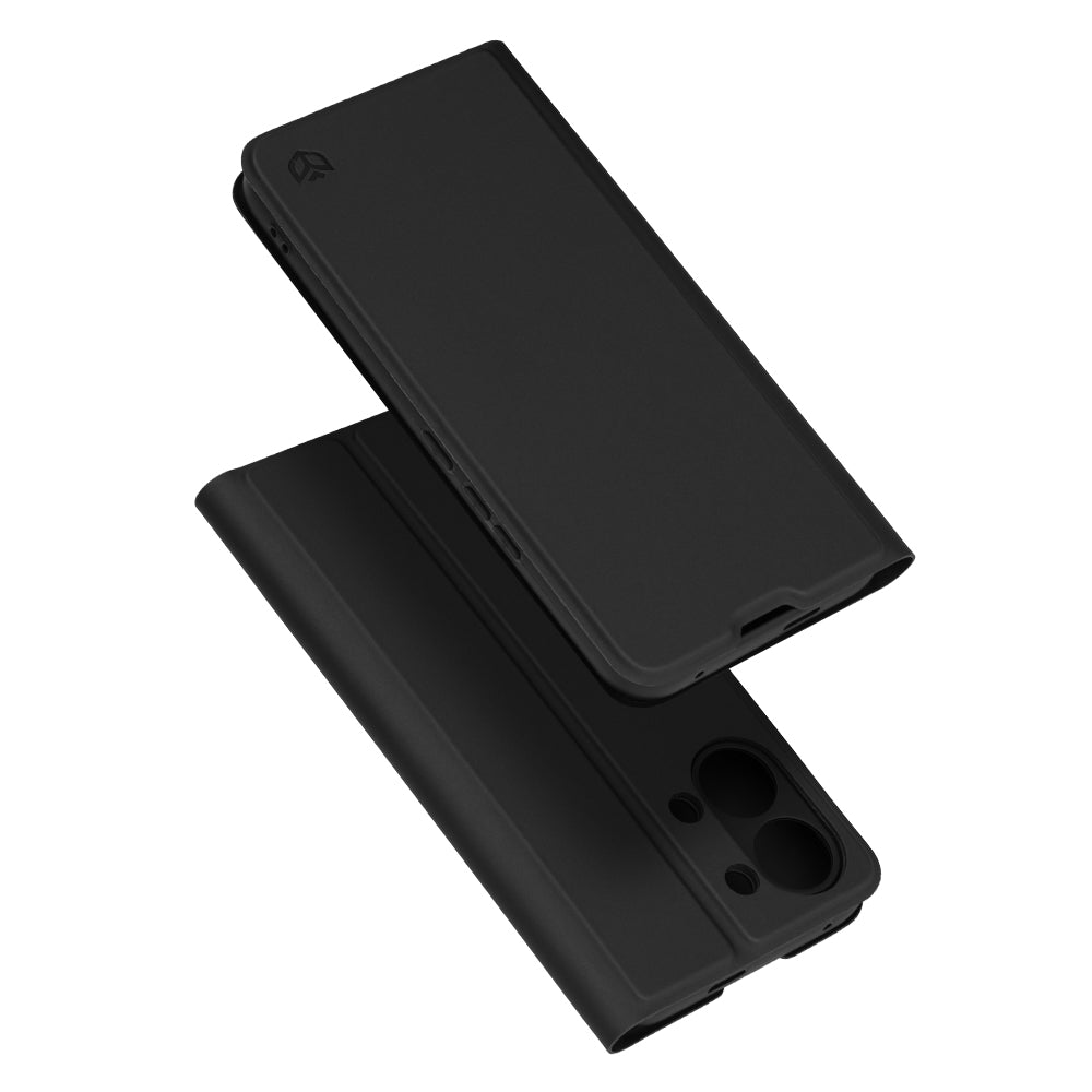 Funda para Xiaomi Poco X8 Pro Max, Techsuit, Magskin Book, Negra