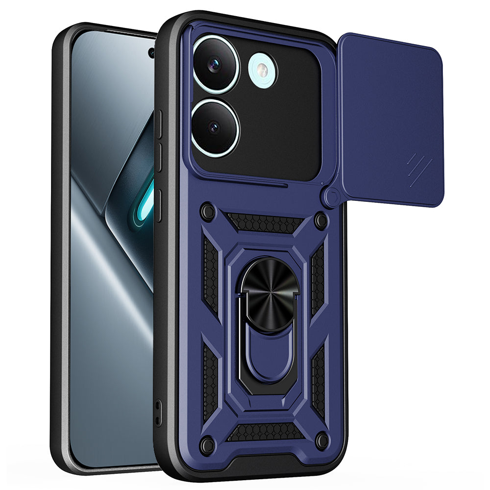 Funda para Xiaomi Poco X8 Pro, Techsuit, CamShield, Azul.