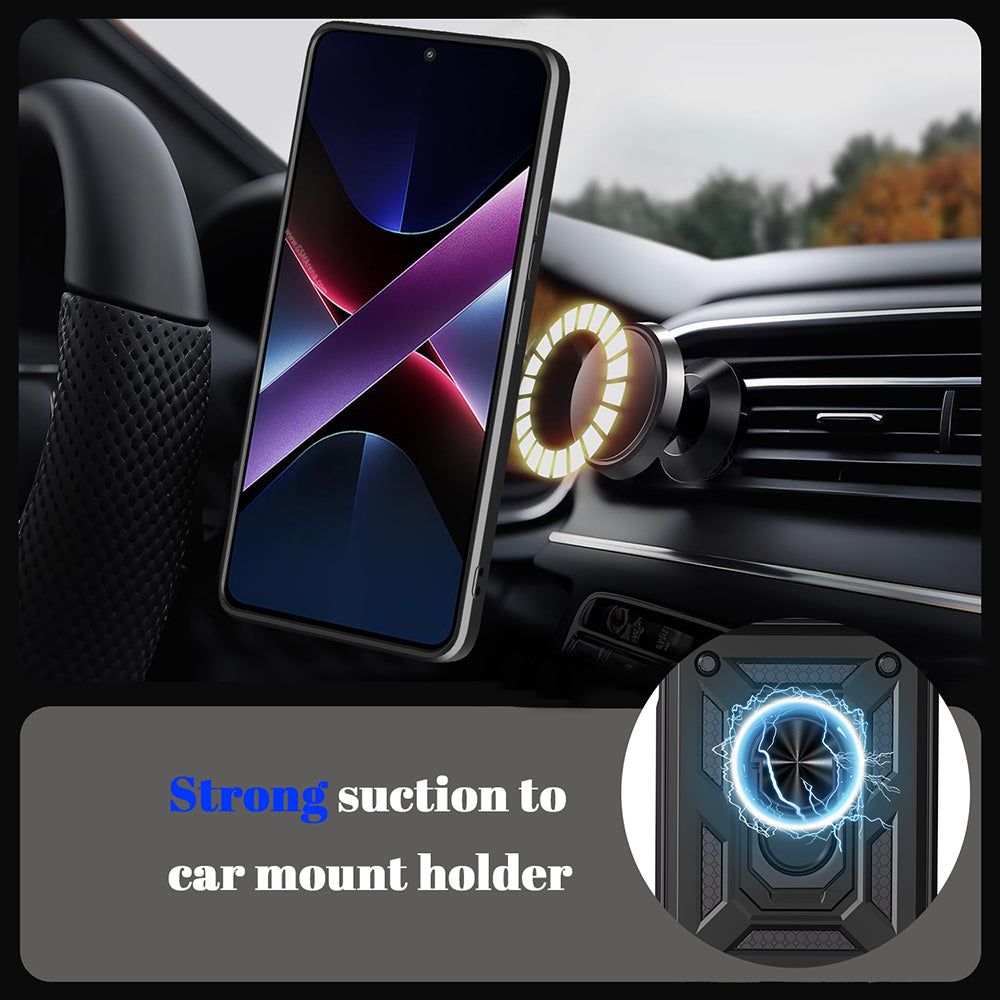 Funda para Xiaomi Poco X8 Pro, Techsuit, CamShield, Azul.