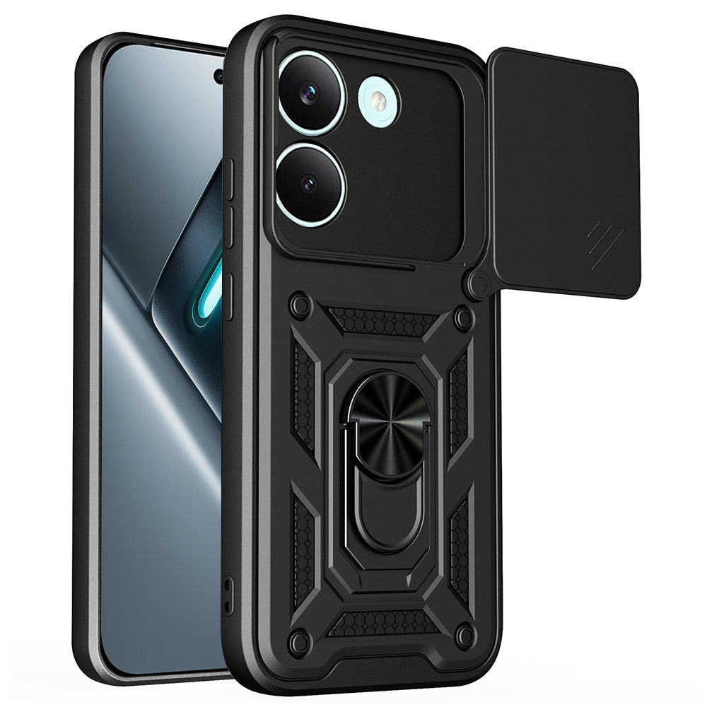 Funda para Xiaomi Poco X8 Pro, Techsuit, CamShield, Negra