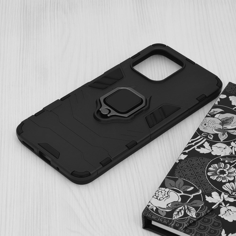 Funda para Xiaomi Redmi 12 5G / 12, Techsuit, Shield, Negra