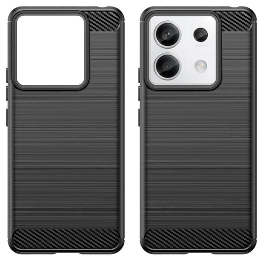 Funda para Xiaomi Redmi 13C 5G / 13C / Poco C65, Techsuit, Carbono, Negra