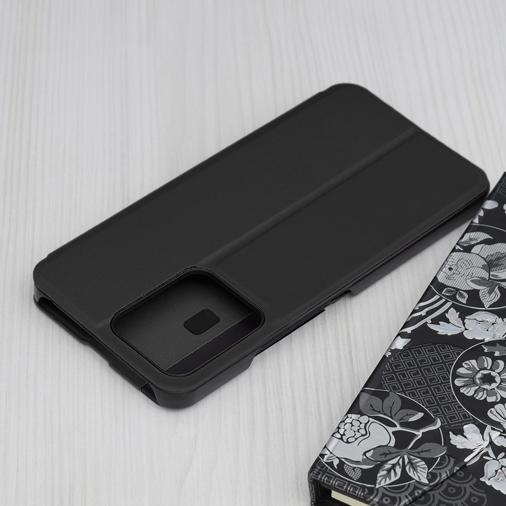 Funda para Xiaomi Redmi 13C 5G / 13C / Poco C65, Techsuit, eFold, Negra