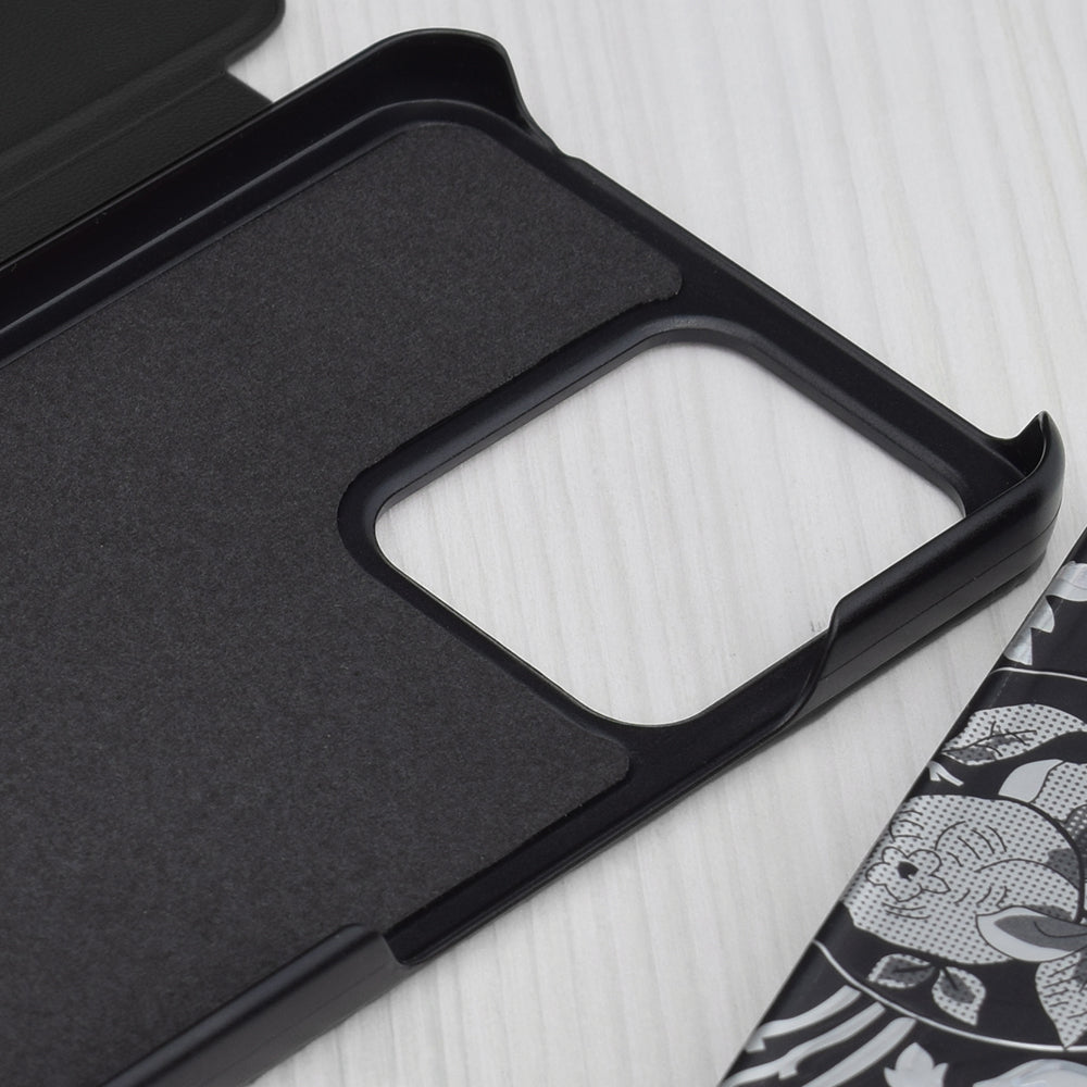 Funda para Xiaomi Redmi 13C 5G / 13C / Poco C65, Techsuit, eFold, Negra