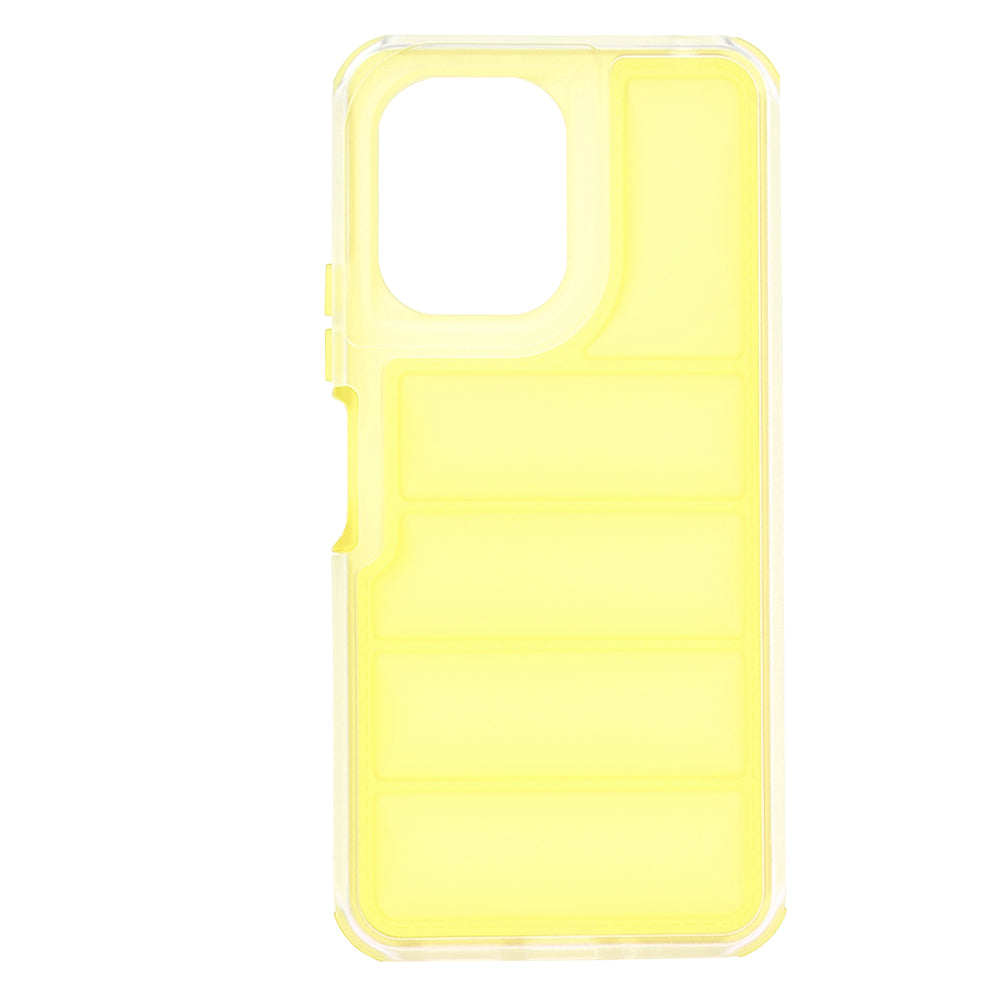 Funda para Xiaomi Redmi 13C 5G / 13C / Poco C65, Techsuit, Wave Shield, Amarilla