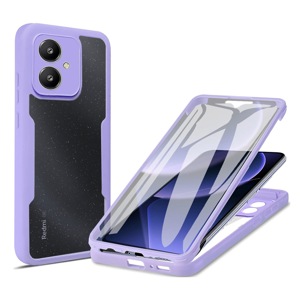 Funda para Xiaomi Redmi 13C 5G, Techsuit, ColorVerse 360, Morado