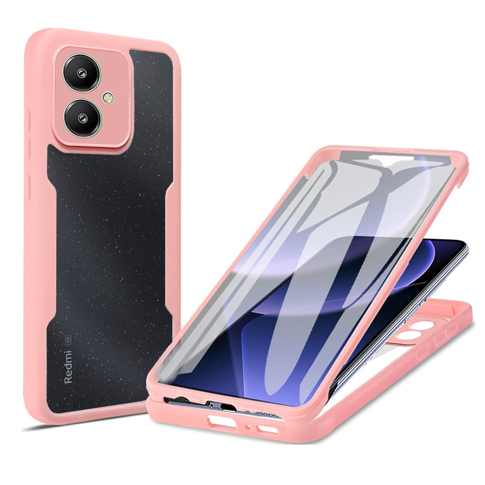 Funda para Xiaomi Redmi 13C 5G, Techsuit, ColorVerse 360, Rosa