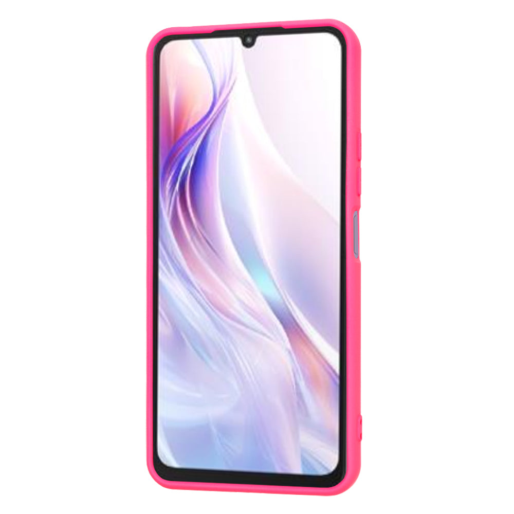 Funda para Xiaomi Redmi 13C 5G, Techsuit, SoftFlex, Rosa Oscuro