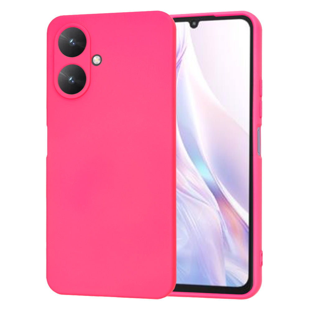 Funda para Xiaomi Redmi 13C 5G, Techsuit, SoftFlex, Rosa Oscuro