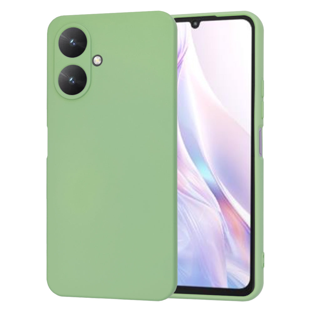 Funda para Xiaomi Redmi 13C 5G, Techsuit, SoftFlex, Verde Claro