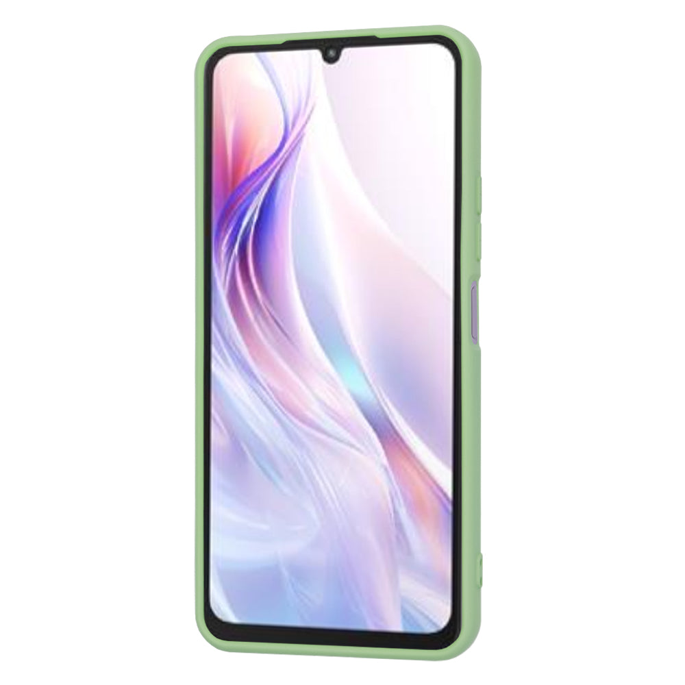 Funda para Xiaomi Redmi 13C 5G, Techsuit, SoftFlex, Verde Claro