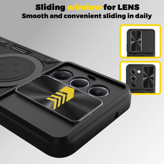 Funda para Xiaomi Redmi 15 5G / 15 4G, Techsuit, CamGuard Pro, Roja