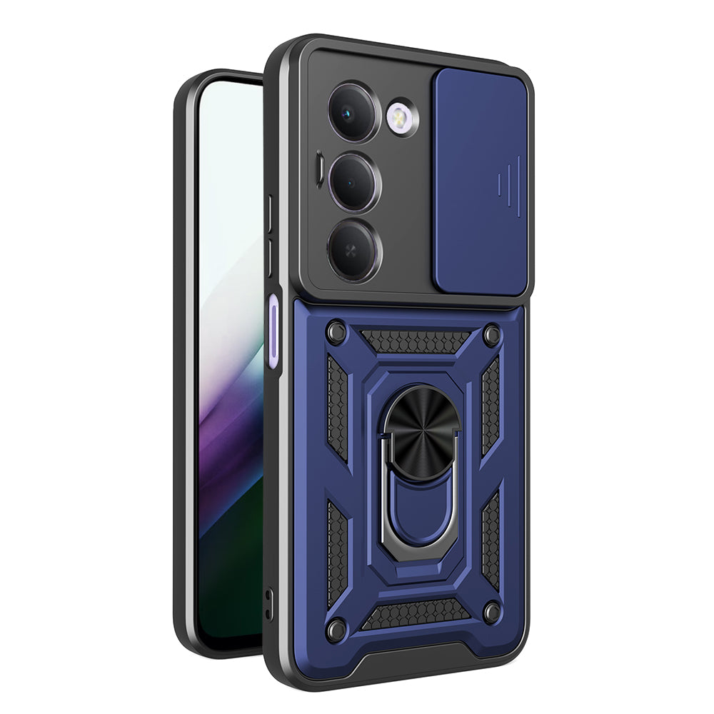 Funda para Xiaomi Redmi 15 5G / 15 4G, Techsuit, CamShield, Azul