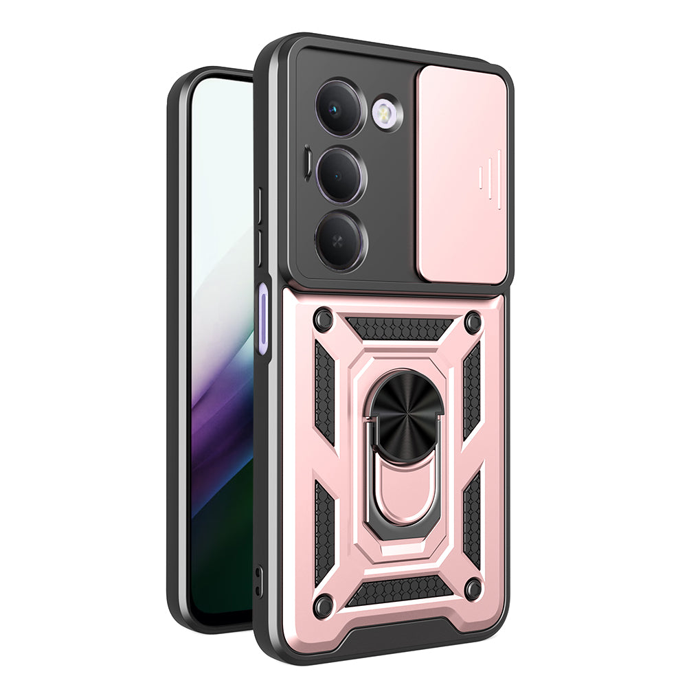 Funda para Xiaomi Redmi 15 5G / 15 4G, Techsuit, CamShield, Rosa