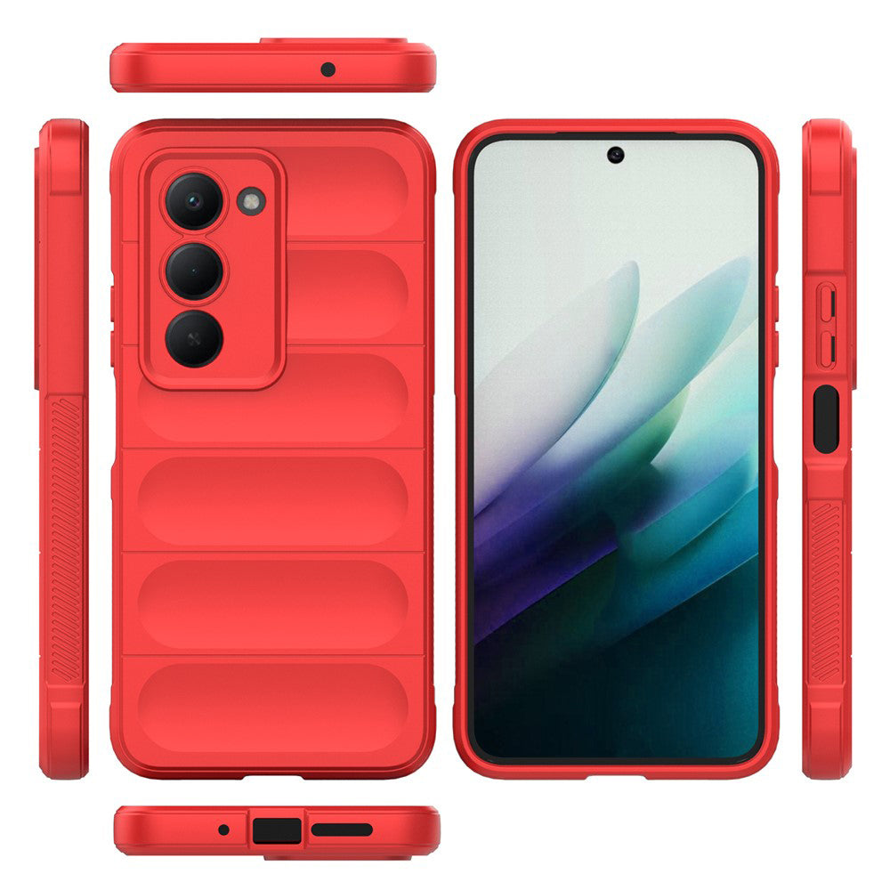 Funda para Xiaomi Redmi 15 5G / 15 4G, Techsuit, Magic Shield, Roja