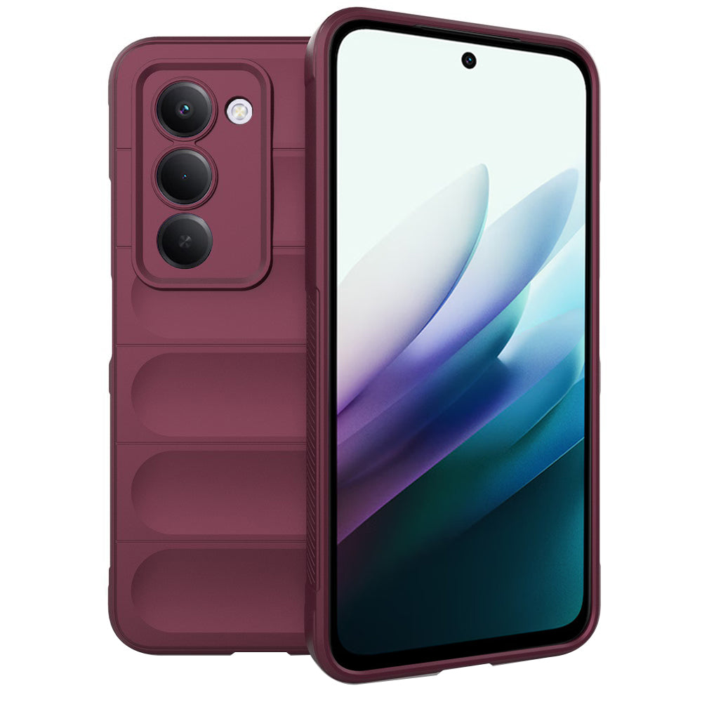 Funda para Xiaomi Redmi 15 5G / 15 4G, Techsuit, Magic Shield, Granate