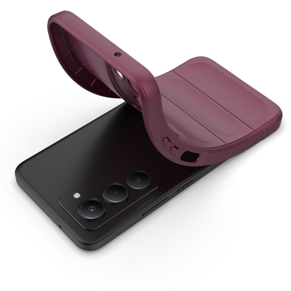 Funda para Xiaomi Redmi 15 5G / 15 4G, Techsuit, Magic Shield, Granate