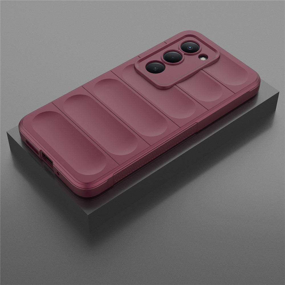 Funda para Xiaomi Redmi 15 5G / 15 4G, Techsuit, Magic Shield, Granate