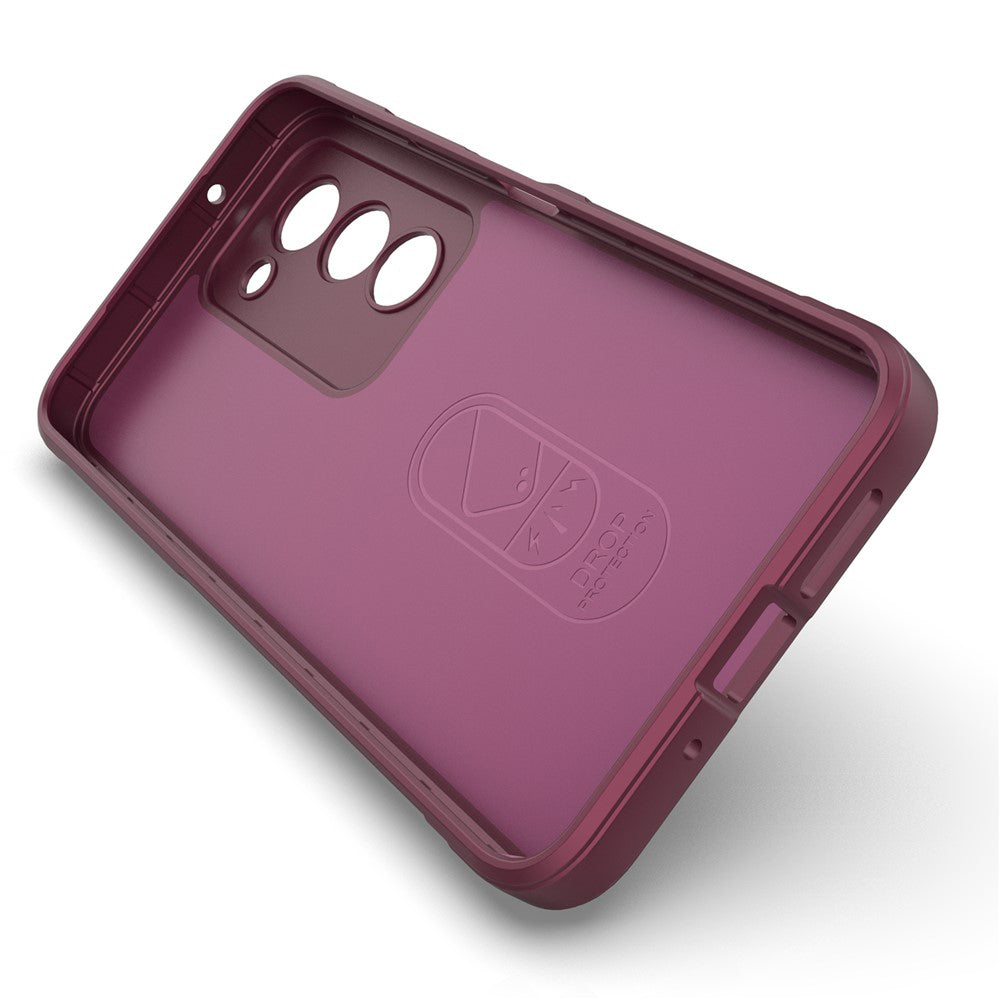 Funda para Xiaomi Redmi 15 5G / 15 4G, Techsuit, Magic Shield, Granate