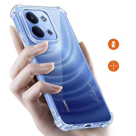 Funda para Xiaomi Redmi 15C 5G / 15C 4G, Techsuit, Transparente a prueba de golpes