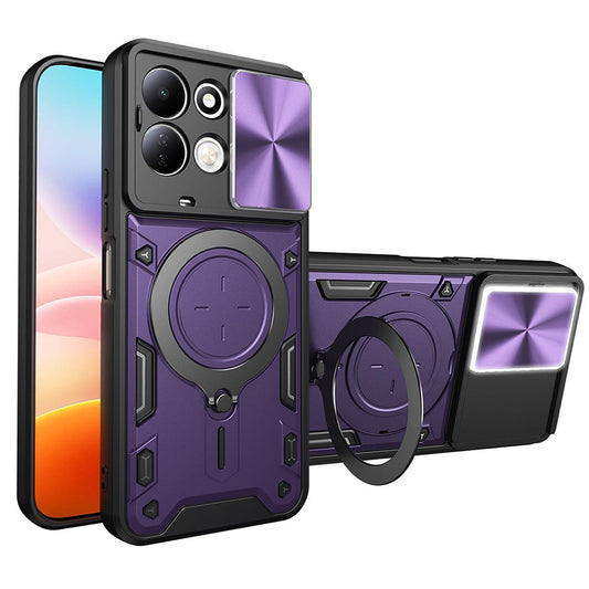 Funda para Xiaomi Redmi 17 5G / 17 4G, Techsuit, CamGuard Pro, Morada