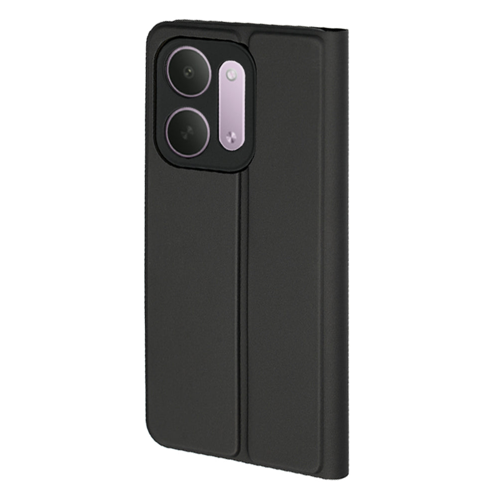 Funda para Xiaomi Redmi 17C 5G, Techsuit, Magskin Book, Negra