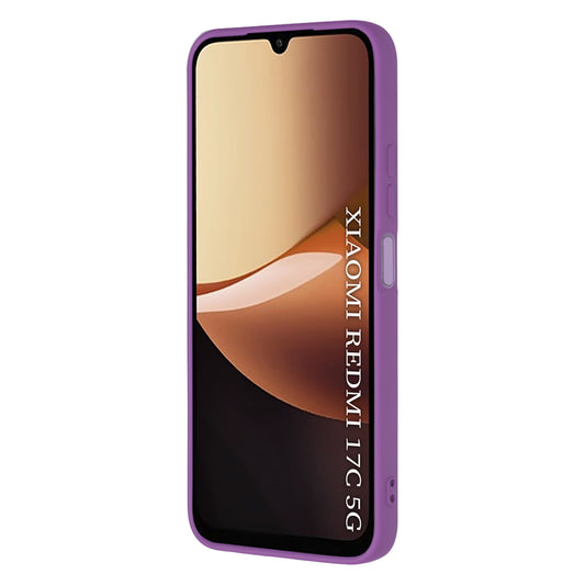Funda para Xiaomi Redmi 17C 5G, Techsuit, SoftFlex, morada