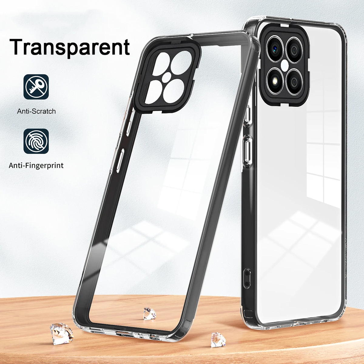 Funda para Xiaomi Poco C65 / Redmi 13C, OEM, Enviro Hybrid, Negra