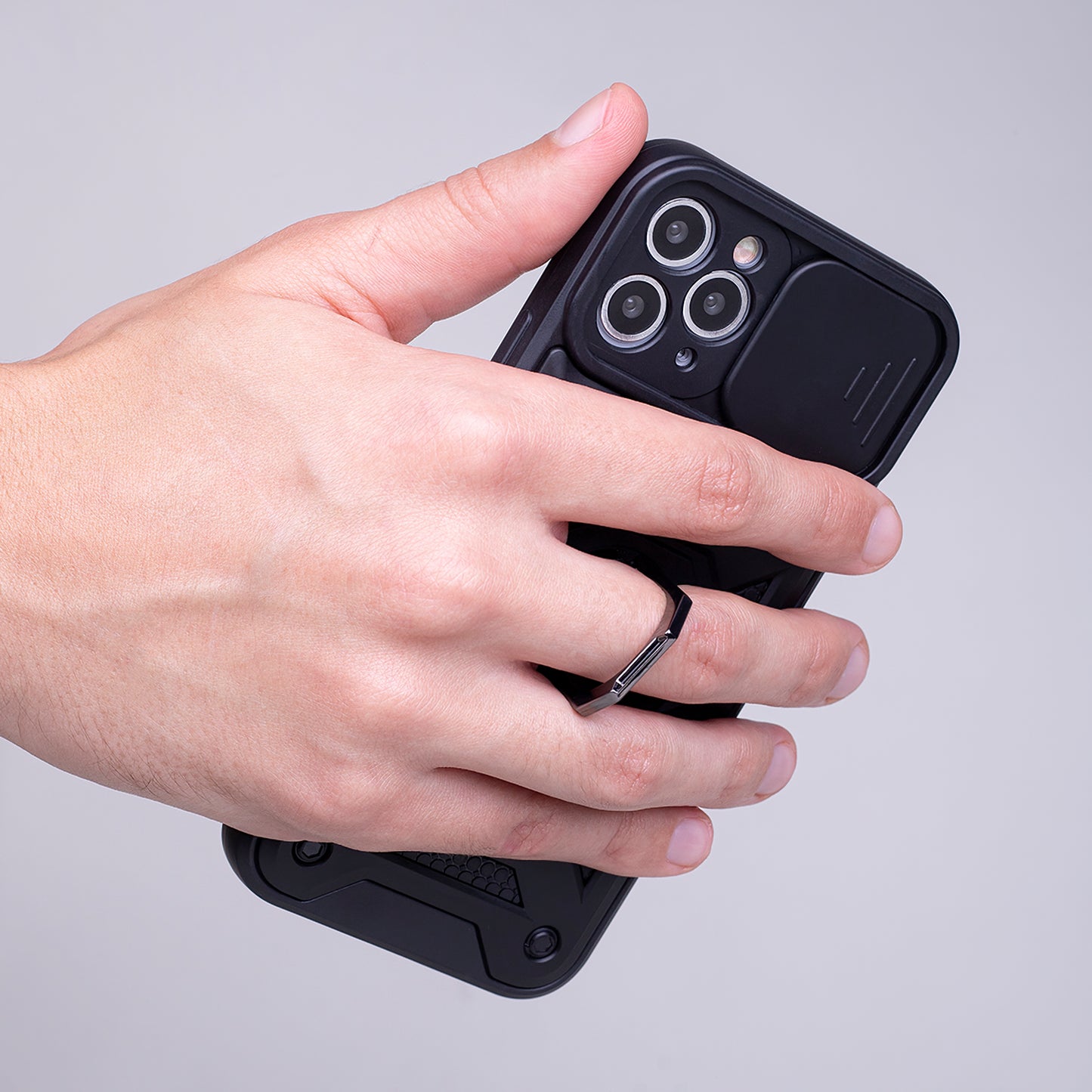Funda para Xiaomi Redmi A2 / A1, OEM, Defender Slide, Negra