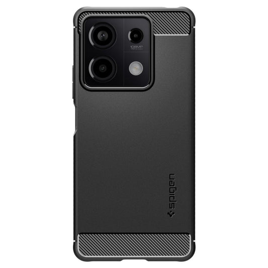 Funda para Xiaomi Redmi Note 13 5G, Spigen, Rugged Armor, Negra ACS07665