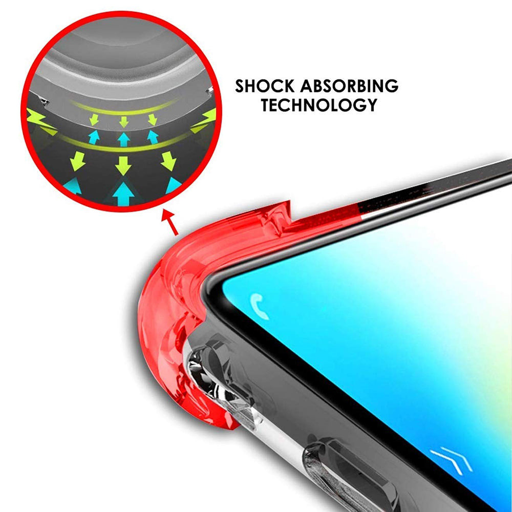 Funda para Xiaomi Redmi 9C NFC / 9C, Techsuit, Antigolpes Transparente, Transparente