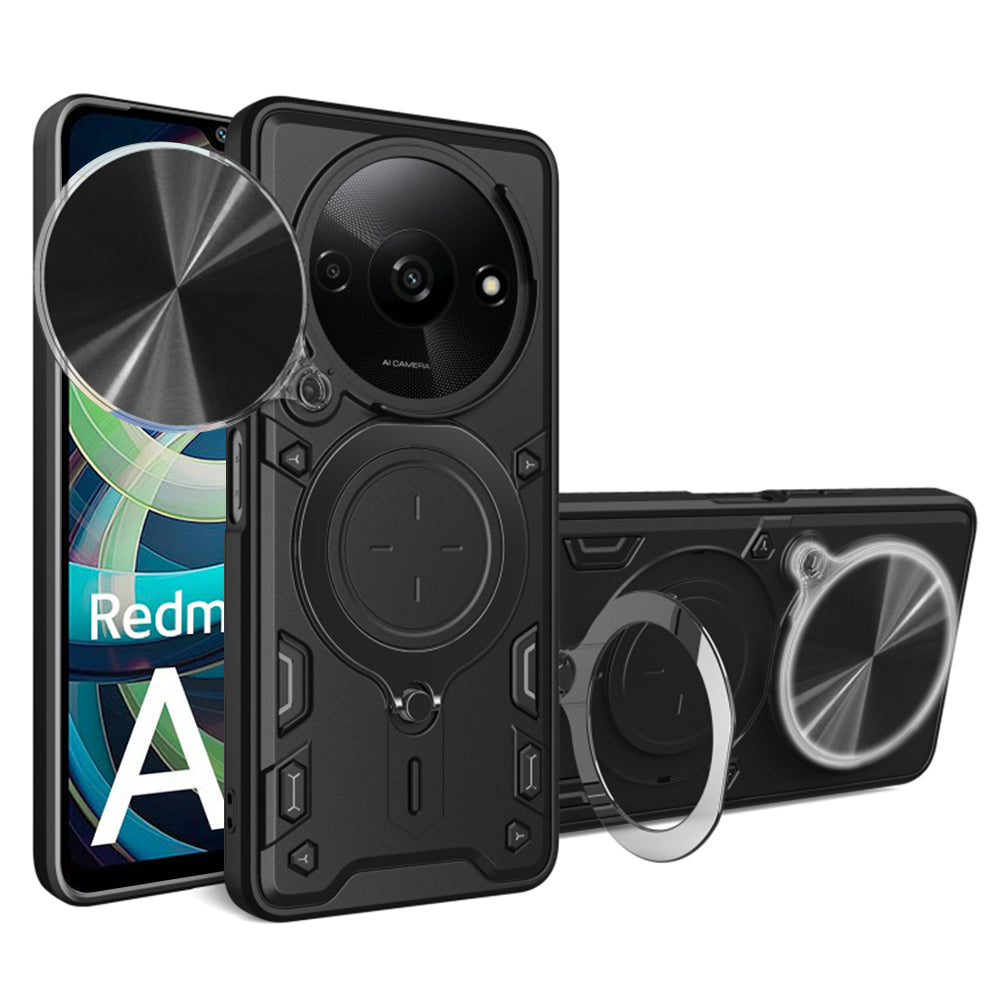 Funda para Xiaomi Redmi A3, Techsuit, CamGuard Pro, Negra