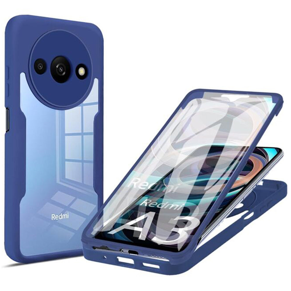 Funda para Xiaomi Redmi A3x / A3, Techsuit, ColorVerse 360, Azul