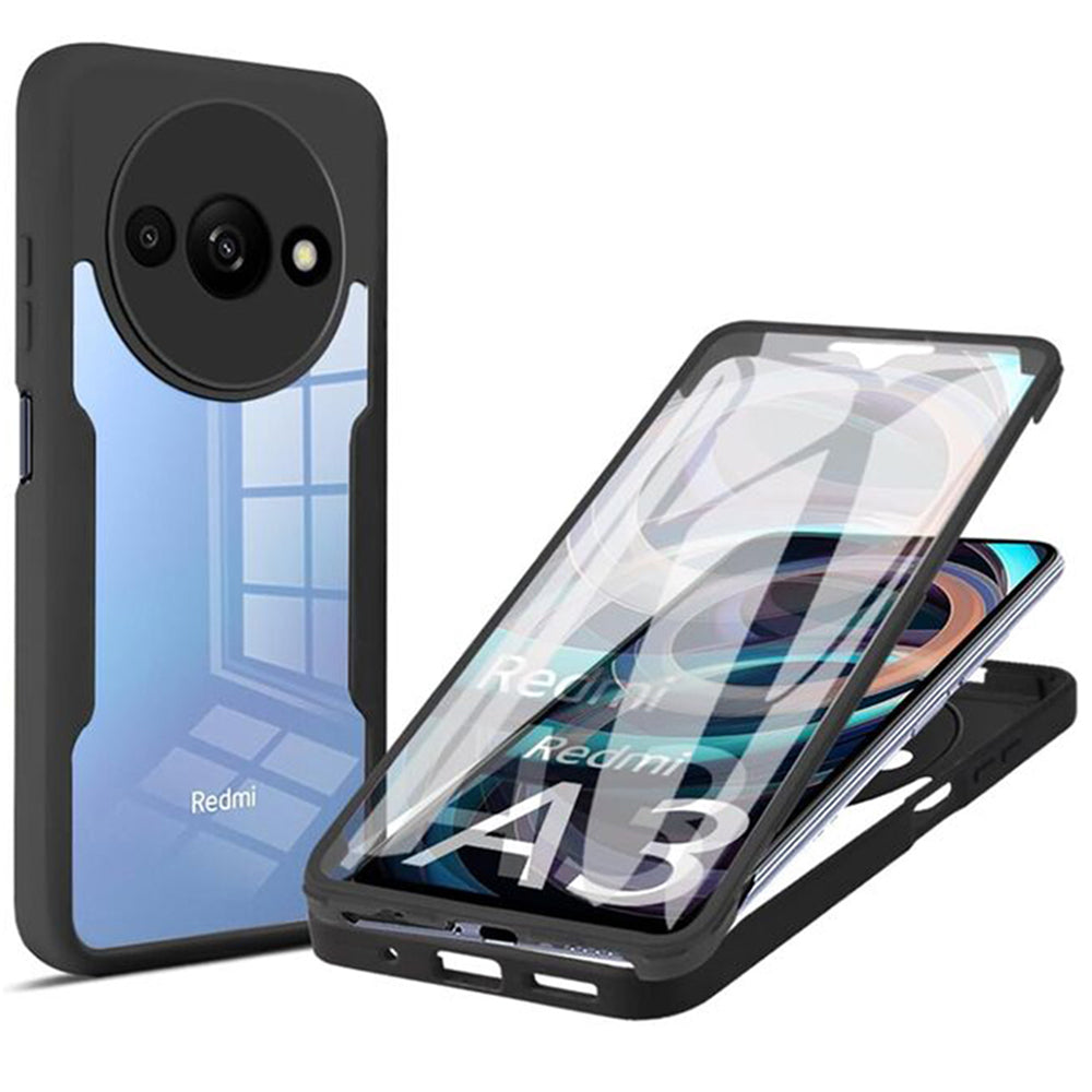 Funda para Xiaomi Redmi A3x / A3, Techsuit, ColorVerse 360, Negra