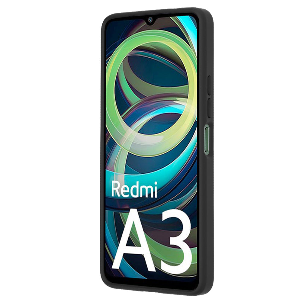Funda para Xiaomi Redmi A3x / A3, Techsuit, Glinth, Negra