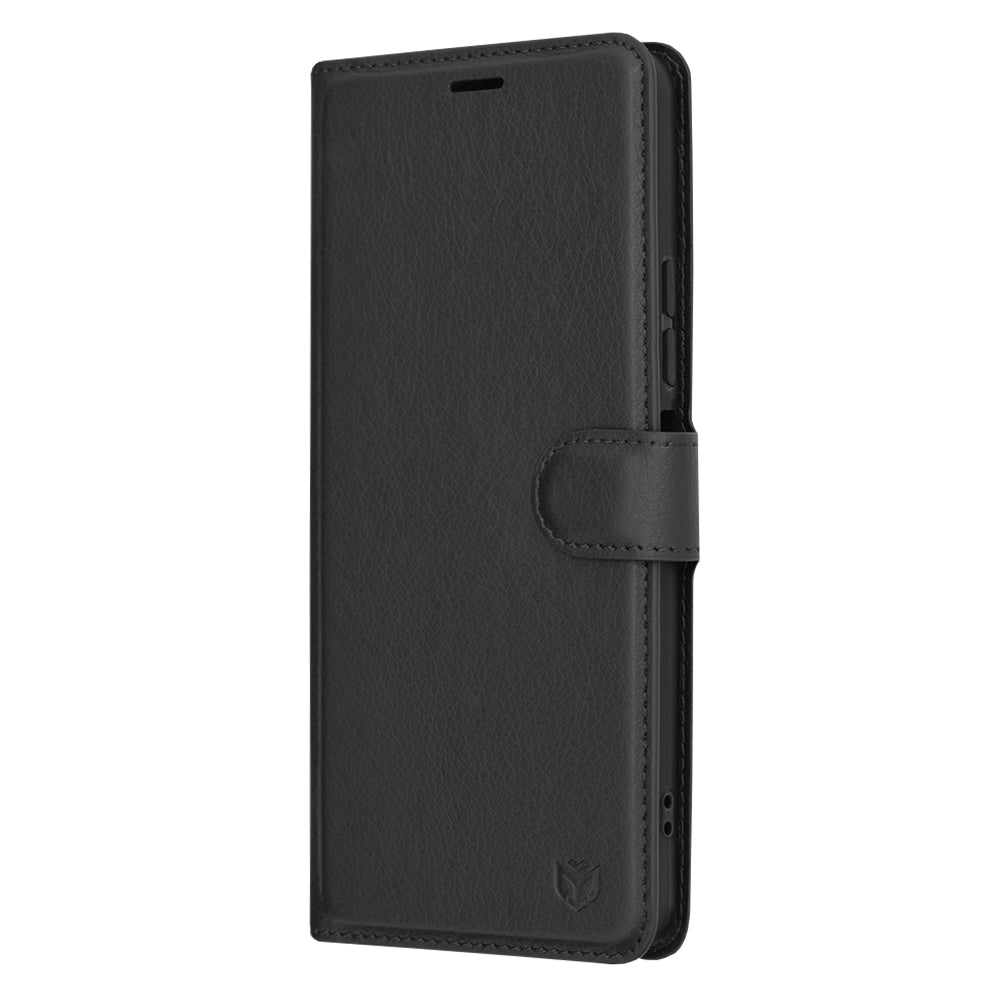 Funda para Xiaomi Redmi A3x / A3, Techsuit, Leather Folio, Negra