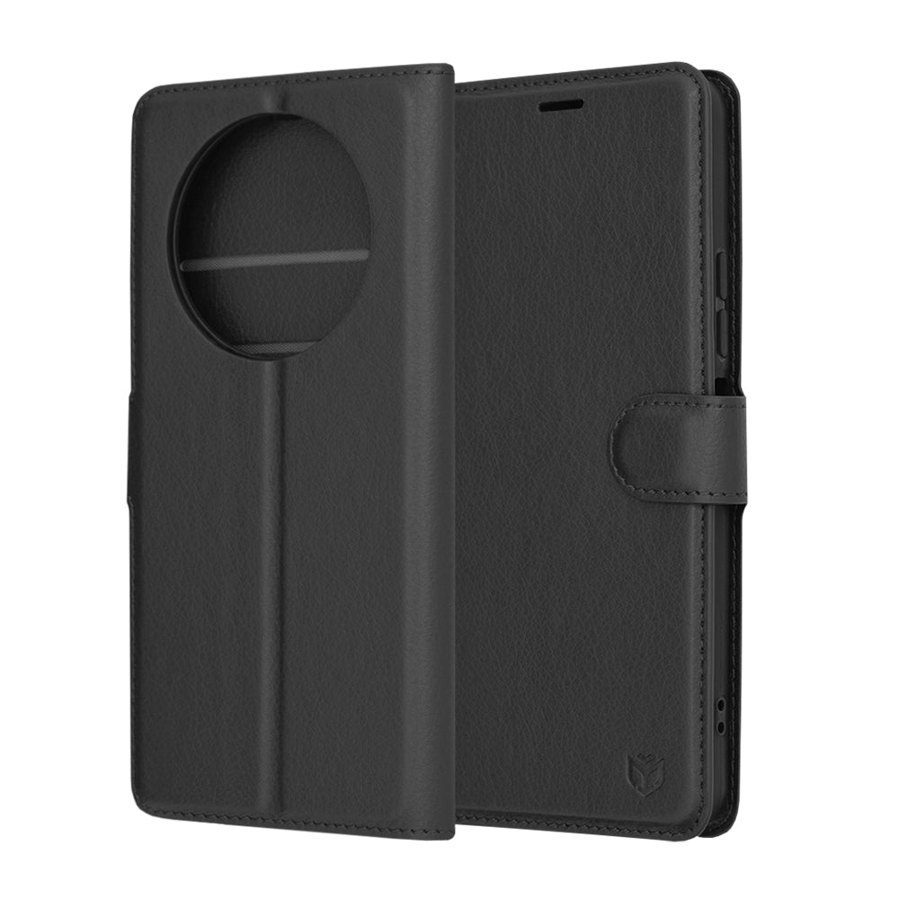 Funda para Xiaomi Redmi A3x / A3, Techsuit, Leather Folio, Negra