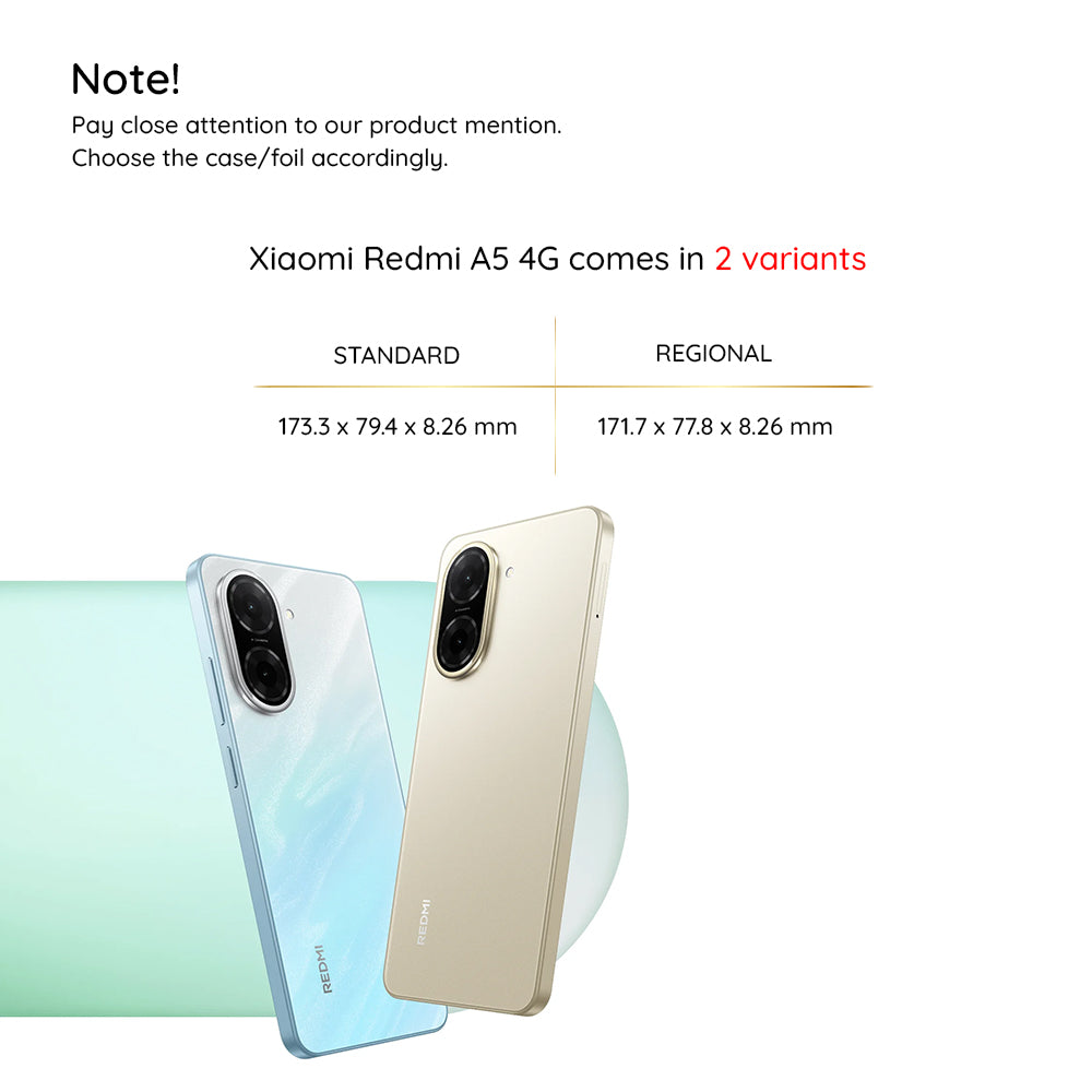 Funda para Xiaomi Redmi A5 4G (Estándar), Techsuit, ColorVerse 360, Azul