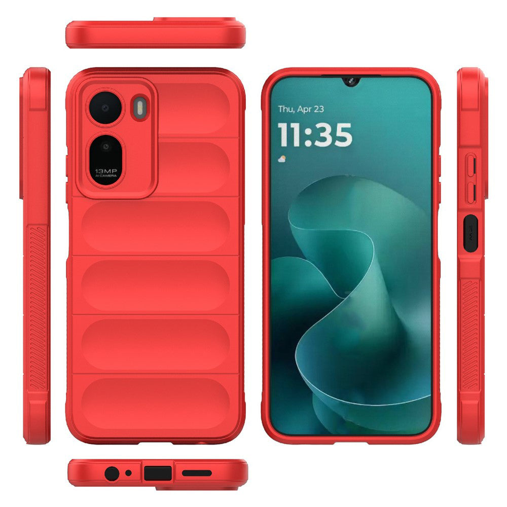 Funda para Xiaomi Redmi A7 Pro 4G, Techsuit, Magic Shield, Roja