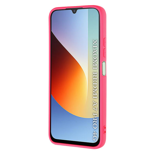 Funda para Xiaomi Redmi A7 Pro 4G, Techsuit, SoftFlex, Rosa Oscuro