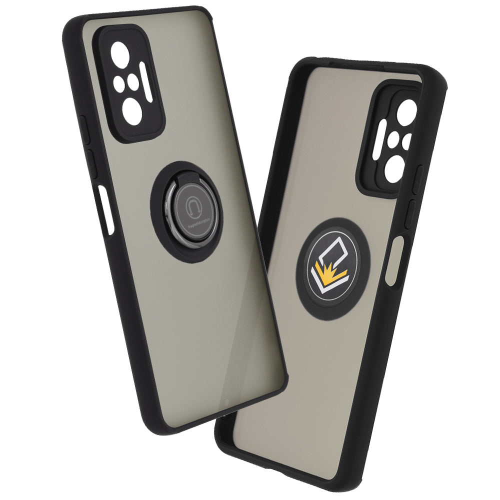 Funda para Xiaomi Redmi Note 10 Pro Max / Note 10 Pro, Techsuit, Glinth, Negra