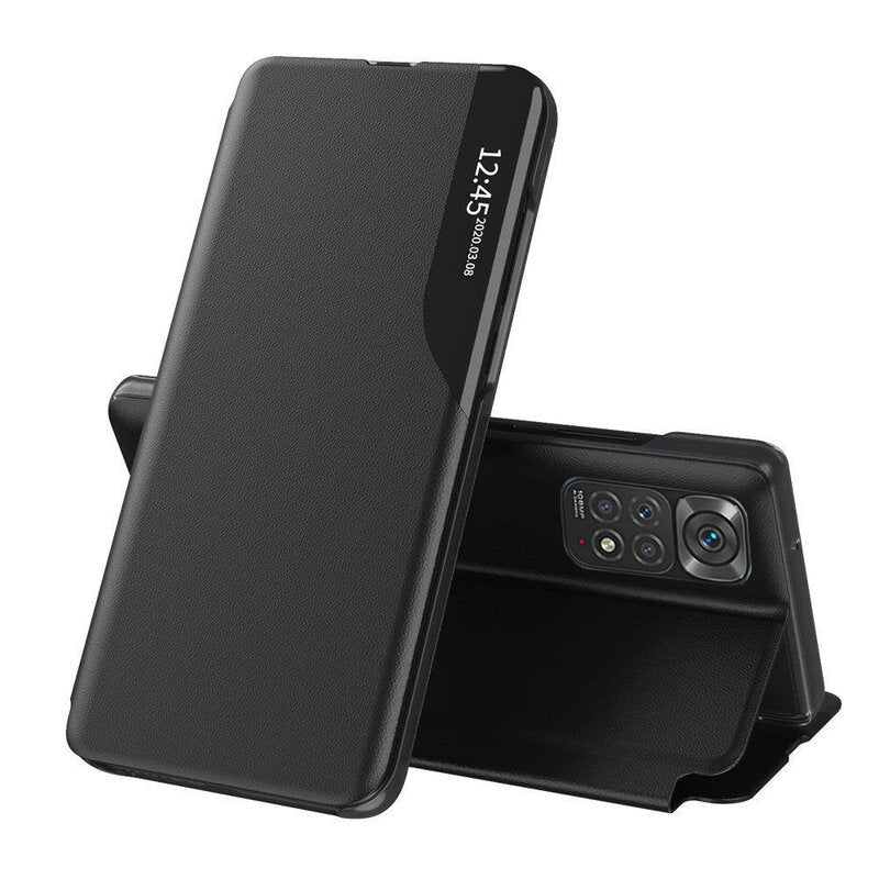 Funda para Xiaomi Redmi Note 11S / Note 11, Techsuit, eFold, Negra