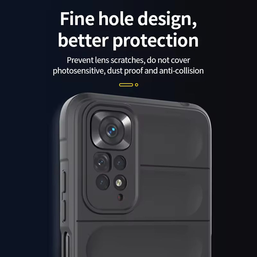 Funda para Xiaomi Redmi Note 11S / Note 11, Techsuit, Magic Shield, Negra
