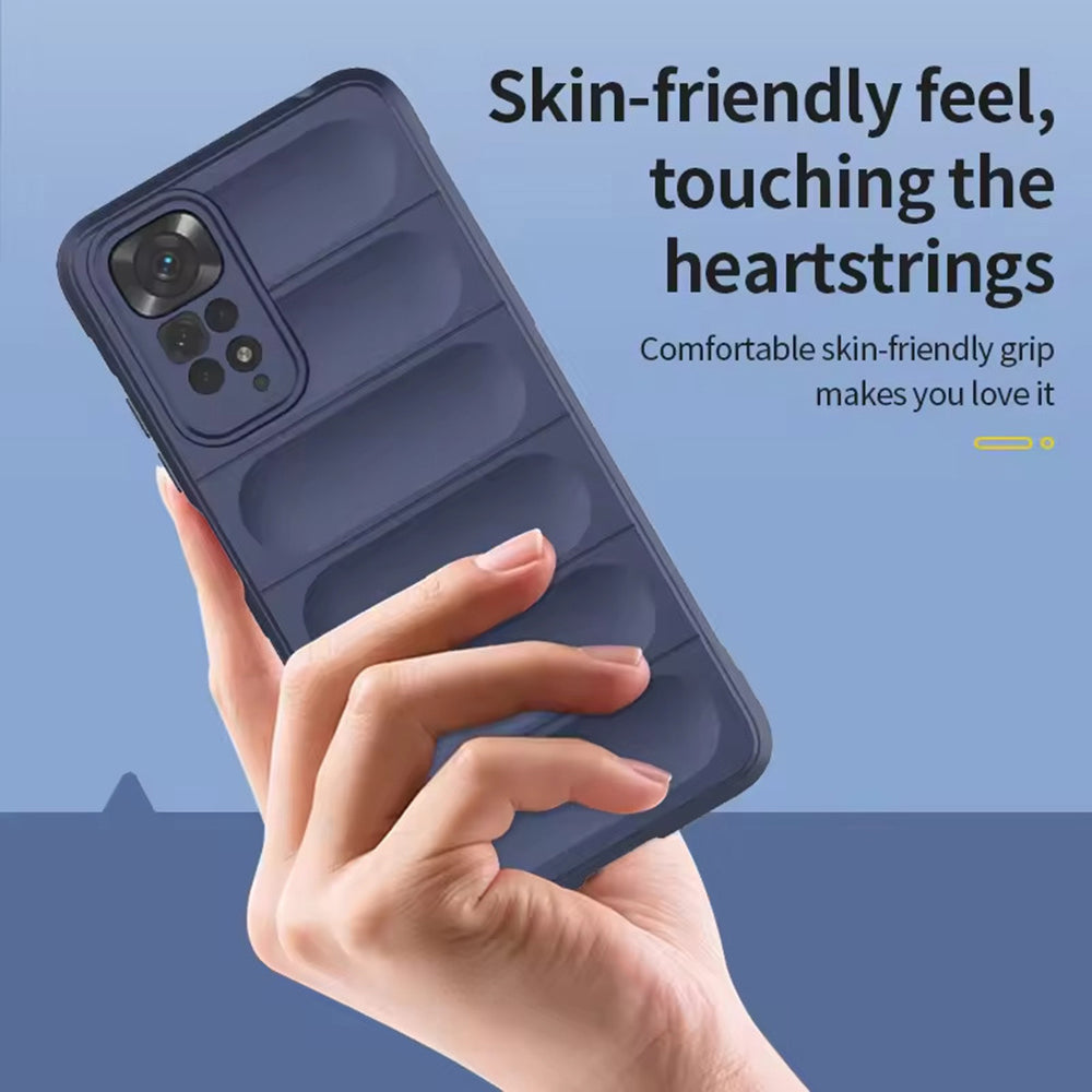 Funda para Xiaomi Redmi Note 11S / Note 11, Techsuit, Magic Shield, Negra