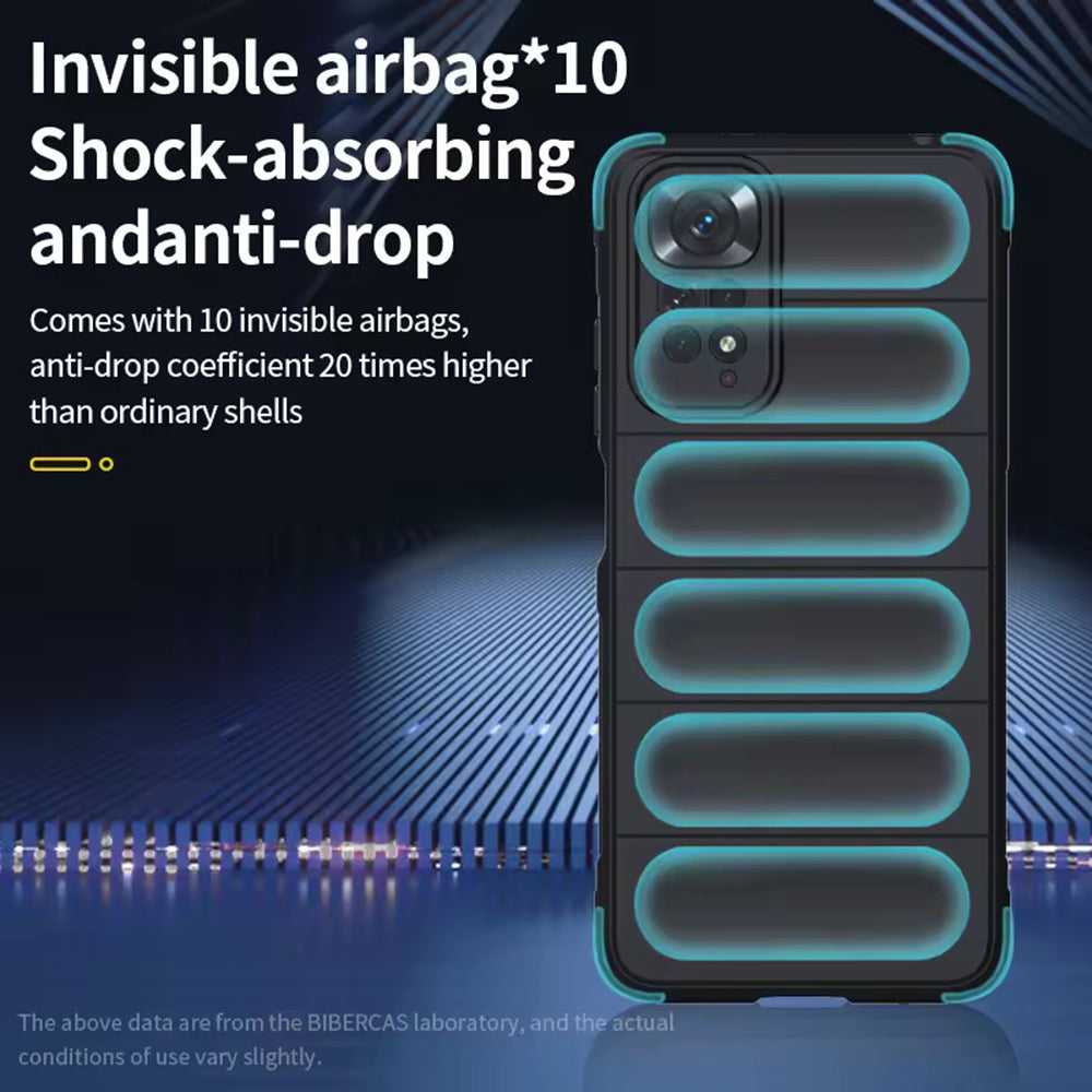 Funda para Xiaomi Redmi Note 11S / Note 11, Techsuit, Magic Shield, Negra