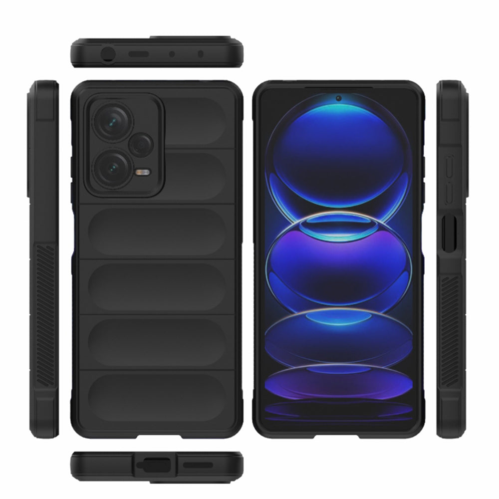 Funda para Xiaomi Redmi Note 12 Pro 5G, Techsuit, Magic Shield, Negra