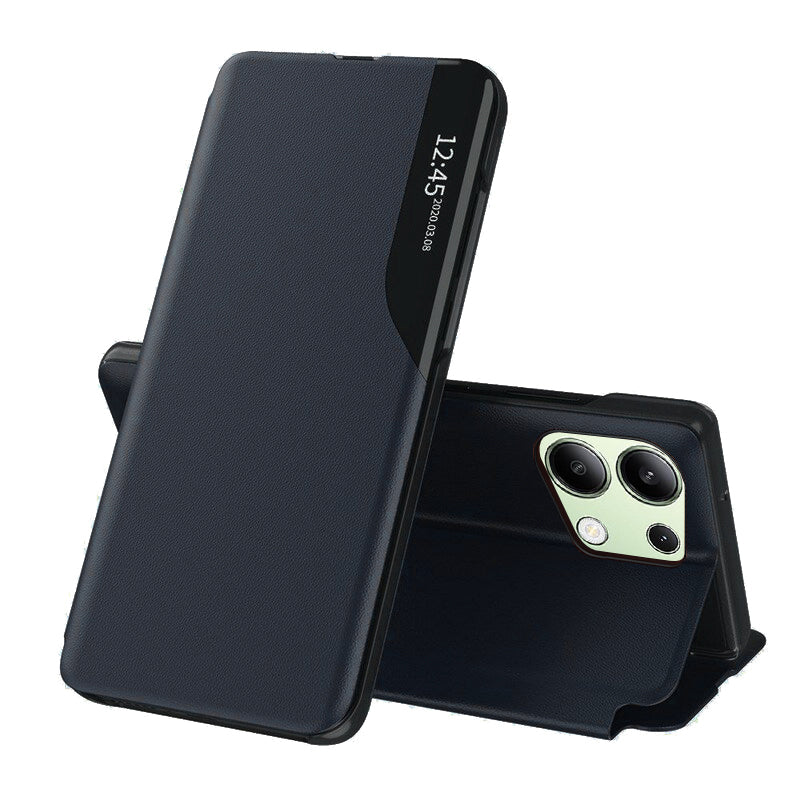 Funda para Xiaomi Redmi Note 13 4G, Techsuit, eFold, Azul Oscuro