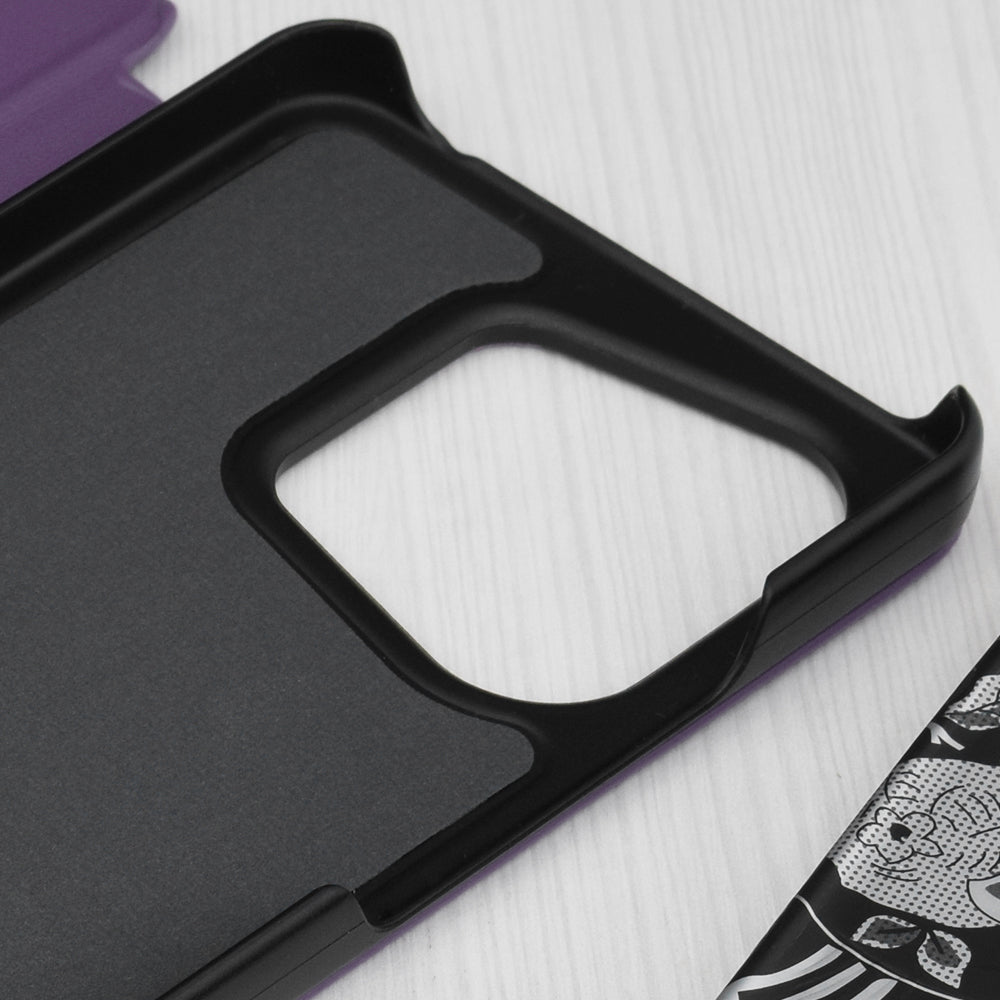 Funda para Xiaomi Redmi Note 13 4G, Techsuit, eFold, Morado