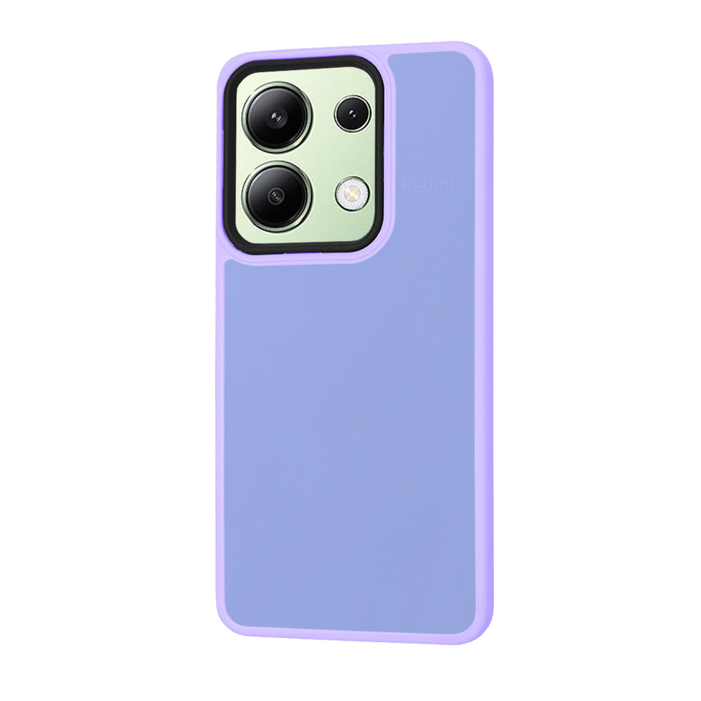 Funda para Xiaomi Redmi Note 13 4G, Techsuit, HaloFrost, Morado Claro