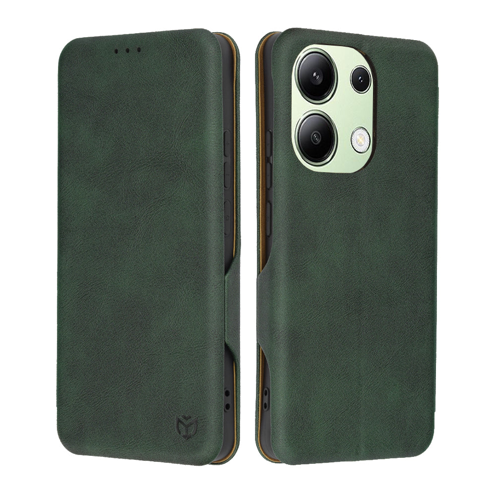 Funda para Xiaomi Redmi Note 13 4G, Techsuit, Safe Wallet Plus, Verde